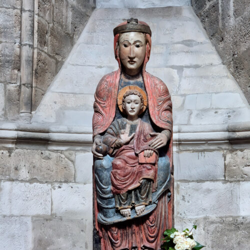 Cathédrale de Tudela La Vierge Blanche Cathédrale de Tudela La Vierge Blanche