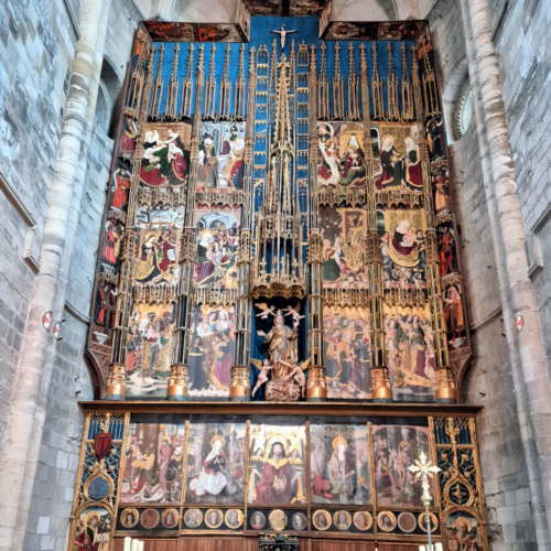 Cathédrale de Tudela Maître Autel et Retable Santa Maria Cathédrale de Tudela Maître Autel et Retable Santa Maria