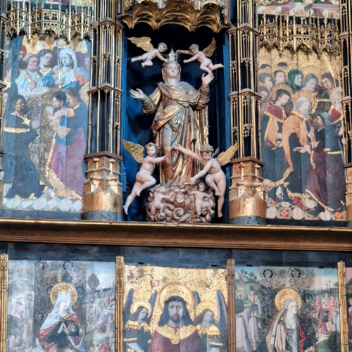 Cathédrale de Tudela Maître Autel et Retable Santa Maria Cathédrale de Tudela Maître Autel et Retable Santa Maria