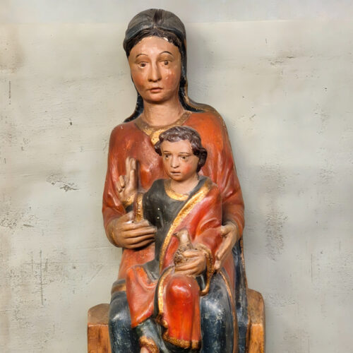 Cathédrale de Tudela Le Musée. Vierge à l'Enfant du XIII e siècle. Cathédrale de Tudela Le Musée