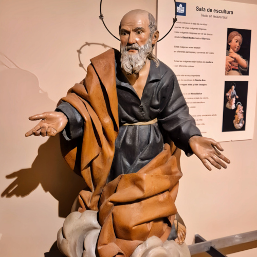 Cathédrale de Tudela Le Musée. San Joachim. Cathédrale de Tudela Le Musée