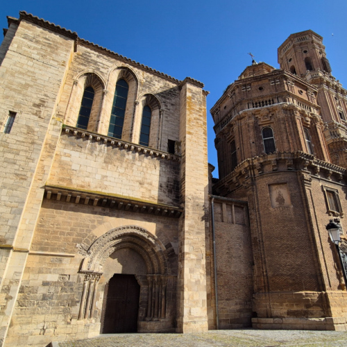 Cathédrale de Tudela Porte Nord Santa Maria Cathédrale de Tudela Porte Nord Santa Maria