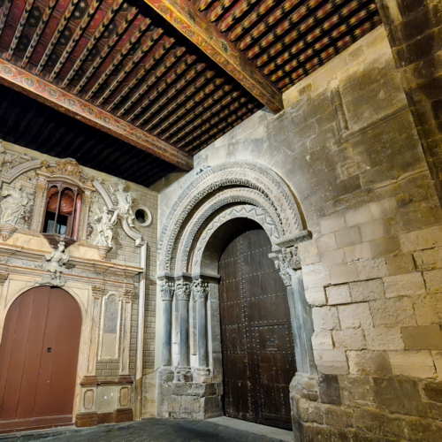 Cathédrale de Tudela Porte Sud de la Vierge Cathédrale de Tudela Porte Sud de la Vierge