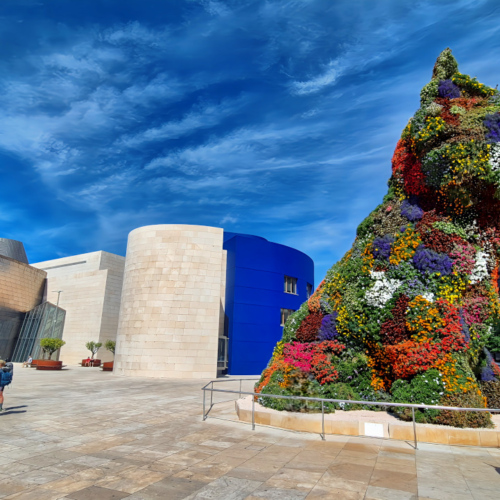 Musée Guggenheim, Jeff Koons, Puppy. Musée Guggenheim Jeff Koons