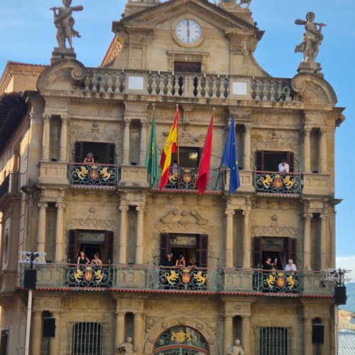Pampelune la mairie Pampelune la mairie