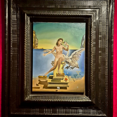 Leda Atomica Les toiles du Théâtre Musée Dalí.