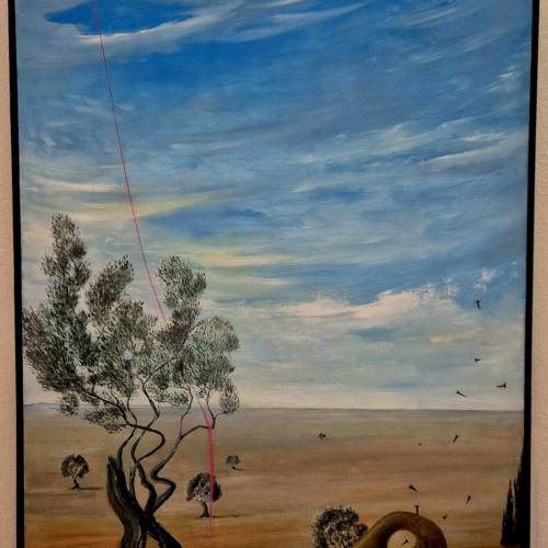 Estampe. Les toiles du Théâtre Musée Dalí.