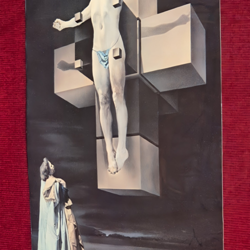 Crucifixion (Corpus Hypercubus) Les toiles du Théâtre Musée Dalí.