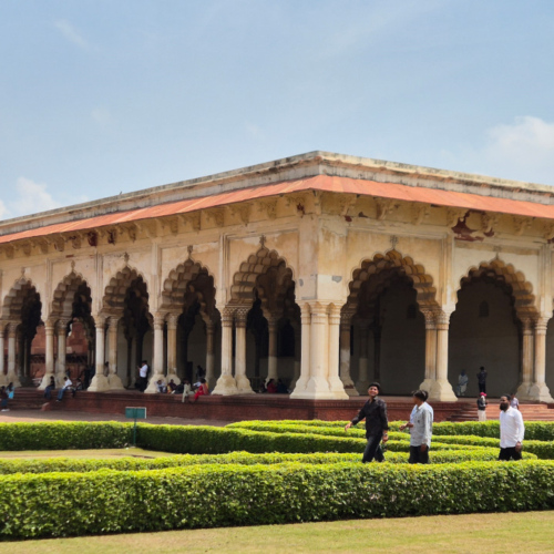 Inde Agra Fort Rouge Inde Agra Fort Rouge
