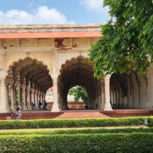 Inde Agra Fort Rouge Inde Agra Fort Rouge