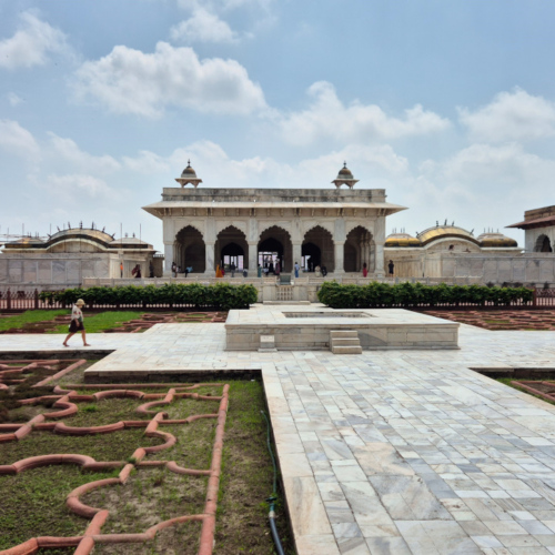 Inde Agra Fort Rouge Inde Agra Fort Rouge