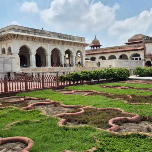 Inde Agra Fort Rouge Inde Agra Fort Rouge
