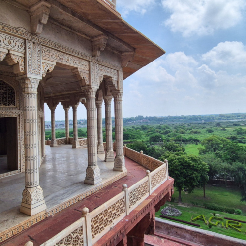 Inde Agra Fort Rouge Inde Agra Fort Rouge