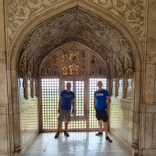 Inde Agra Fort Rouge Inde Agra Fort Rouge