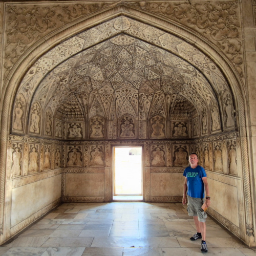 Inde Agra Fort Rouge Inde Agra Fort Rouge