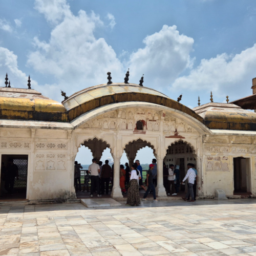 Inde Agra Fort Rouge Inde Agra Fort Rouge