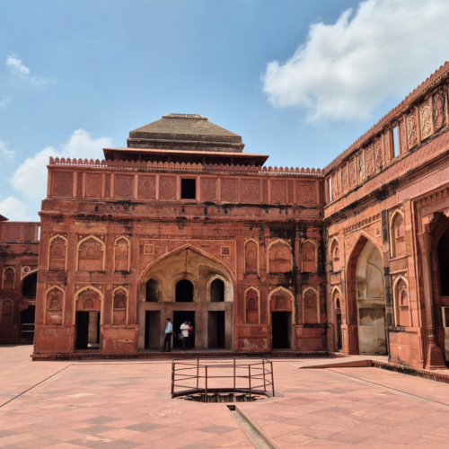 Inde Agra Fort Rouge Inde Agra Fort Rouge