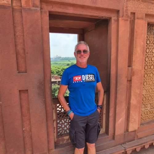 Inde Agra Fort Rouge Inde Agra Fort Rouge
