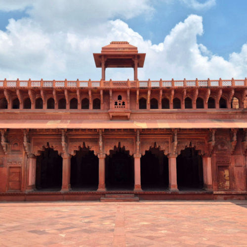 Inde Agra Fort Rouge Inde Agra Fort Rouge