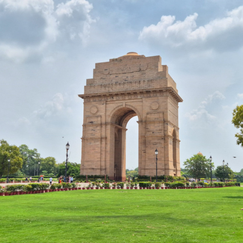 Inde Delhi Porte de l'Inde. Inde Delhi India Gate