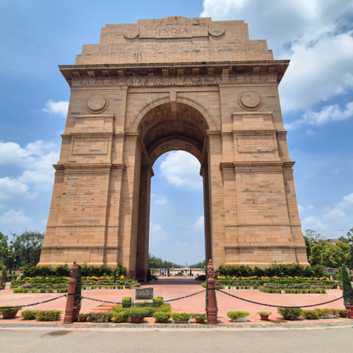 Inde Delhi Porte de l'Inde. Inde Delhi India Gate