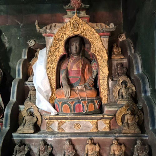 Inde Ladakh monastère Atitse Inde Ladakh monastère Atitse