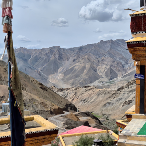 Inde Ladakh monastère Atitse Inde Ladakh monastère Atitse