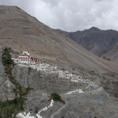 Inde Ladakh le Monastère de Diskit. Inde Ladakh Diskit