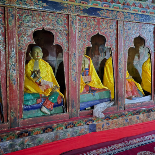 Inde Ladakh le Monastère de Diskit. Inde Ladakh Diskit