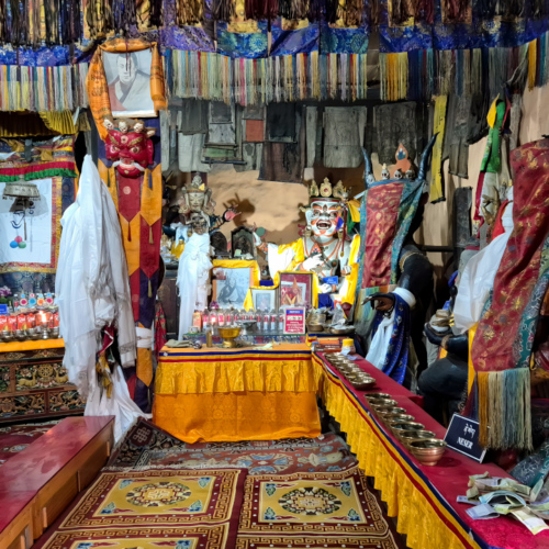 Inde Ladakh le Monastère de Diskit. Inde Ladakh Diskit