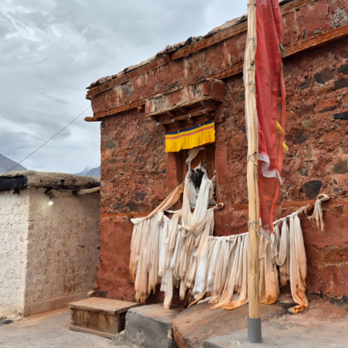Inde Ladakh le Monastère de Diskit. Inde Ladakh Diskit