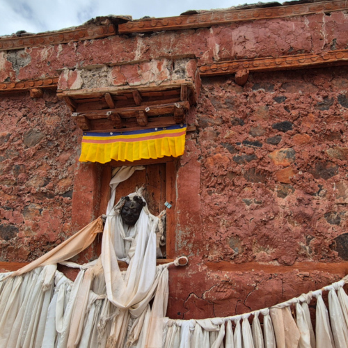 Inde Ladakh le Monastère de Diskit. Inde Ladakh Diskit