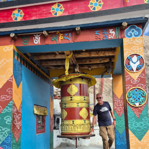 Inde Ladakh départ de Hunder. Inde Ladakh Hunder