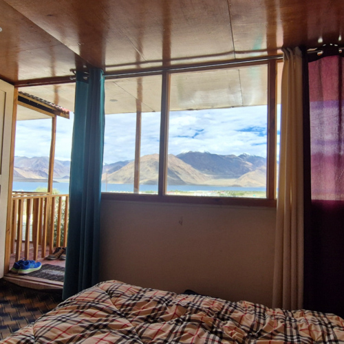Inde Ladakh Lac Pangong Man