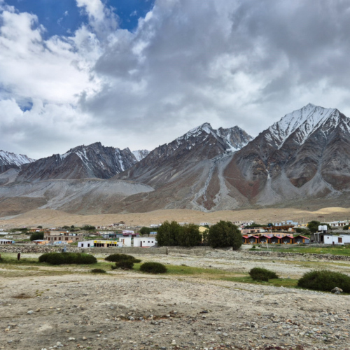 Inde Ladakh Lac Pangong Man