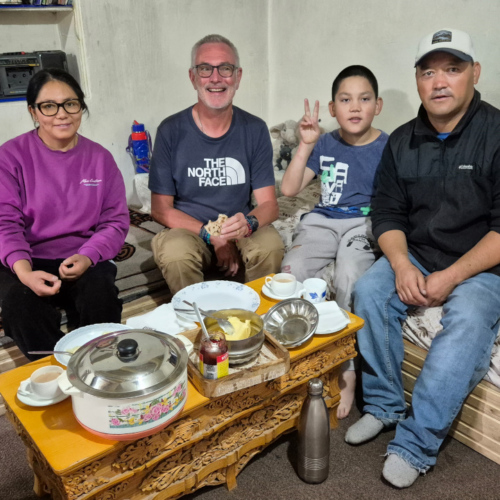 Inde Ladakh Leh petit dejeuner pangong