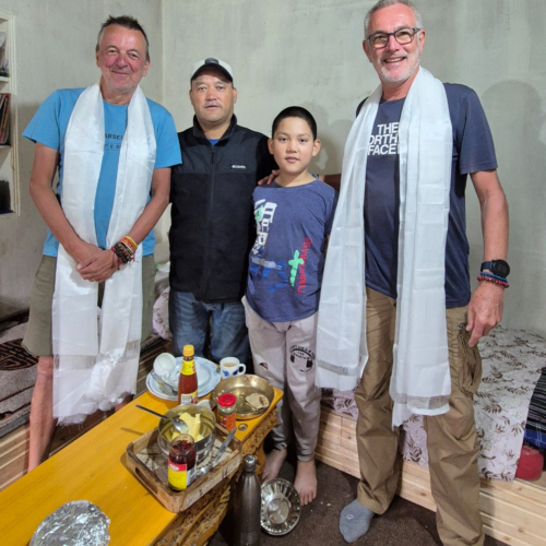 Inde Ladakh Leh petit dejeuner pangong