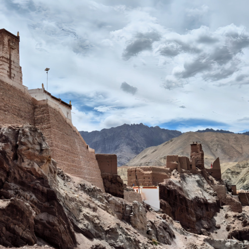 Inde Ladakh monastère Basgo Inde Ladakh monastère Basgo