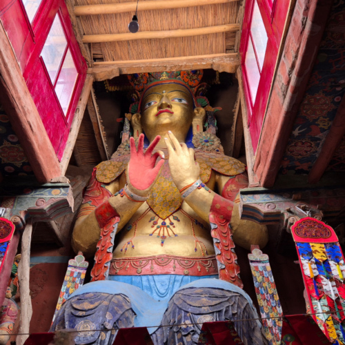 Inde Ladakh monastère Basgo Inde Ladakh monastère Basgo
