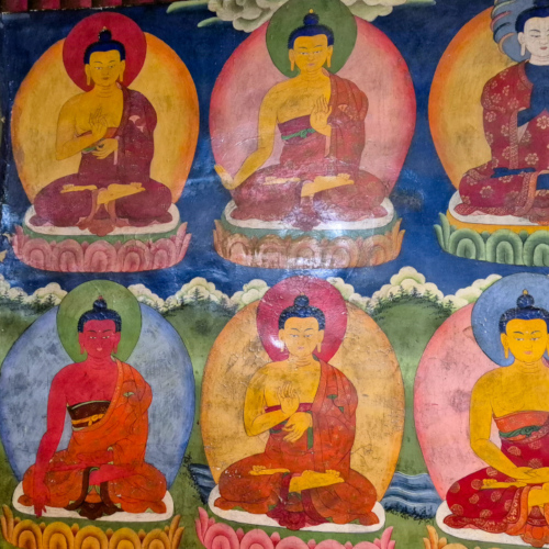 Inde Ladakh monastère de Likir Inde Ladakh monastère de Likir