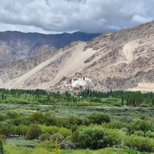 Inde Ladakh monastère de Spituk Inde Ladakh monastère de Spituk