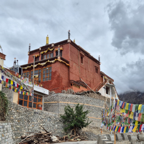 Inde Ladakh monastère de Tingmosgang Inde Ladakh monastère de Tingmosgang