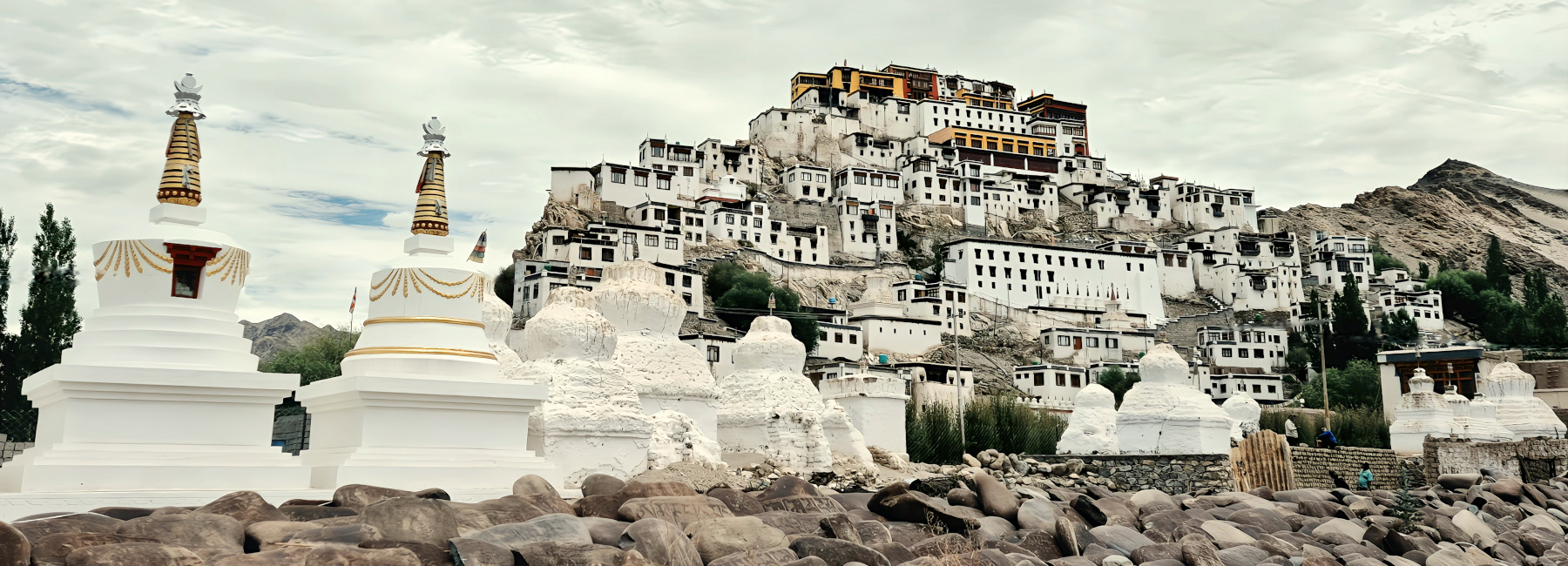 Inde Ladakh monastere Tiksey Inde Ladakh monastere Tiksey
