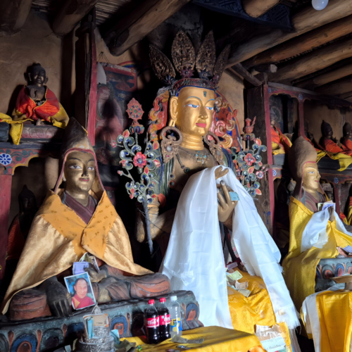 Inde Ladakh monastere Tiksey Inde Ladakh monastere Tiksey