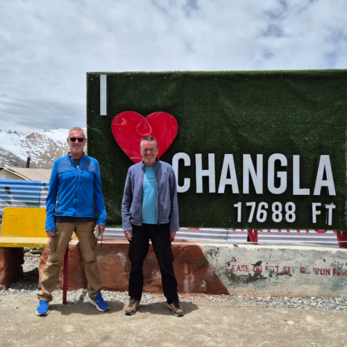 Inde Ladakh route pour le lac Pangong