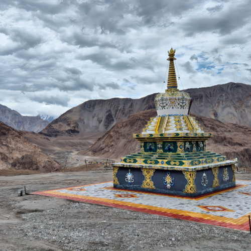 Inde Ladakh route pour le lac Pangong chumdha chay gompa 10