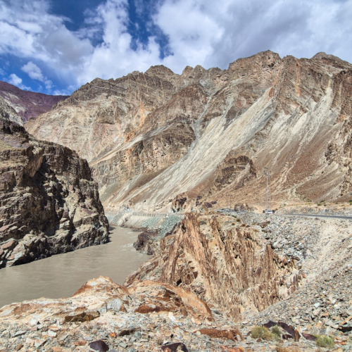 Inde Ladakh route Zanskar