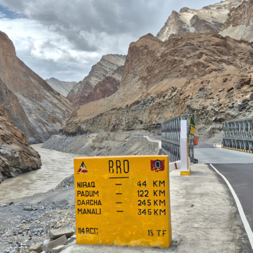 Inde Ladakh route Zanskar