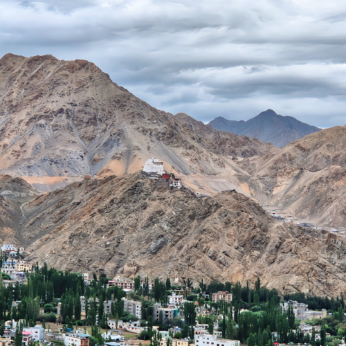 Inde Ladakh Shanti Stupa Inde Ladakh Shanti Stupa