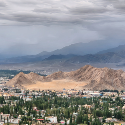 Inde Ladakh Shanti Stupa Inde Ladakh Shanti Stupa